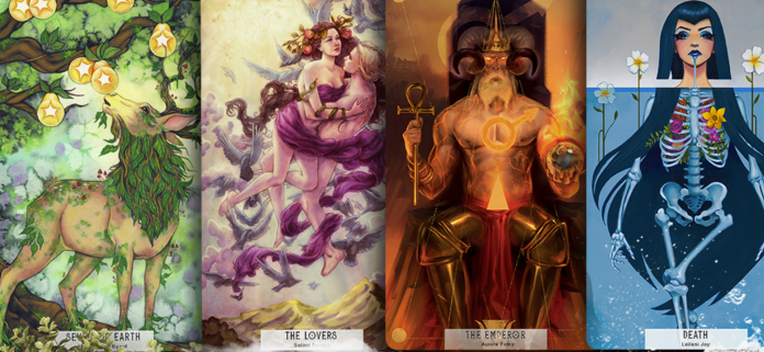 Four Elements in Tarot